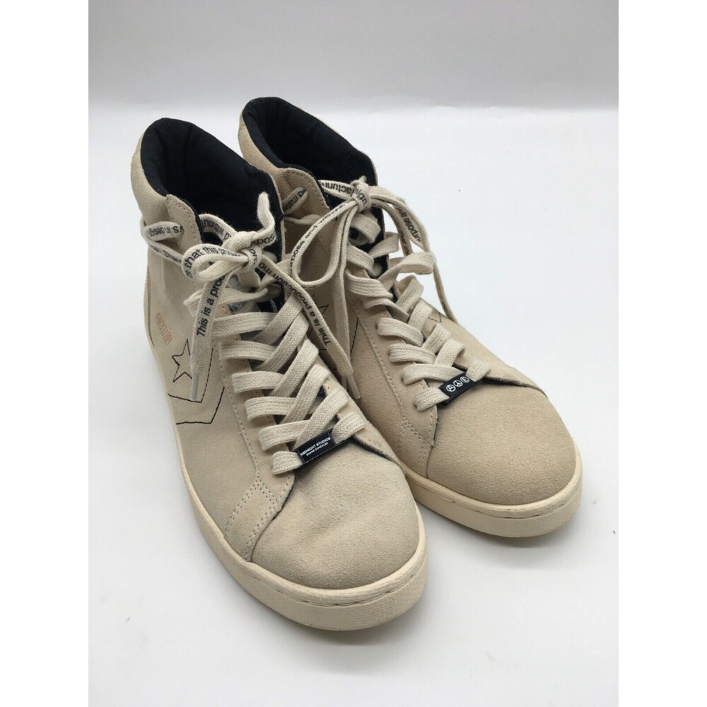 Converse x Midnight Studios Pro Leather Mid Off-White  165630c  Mens7.5/Womens 9